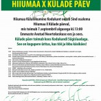 Hiiumaa X Külade päev